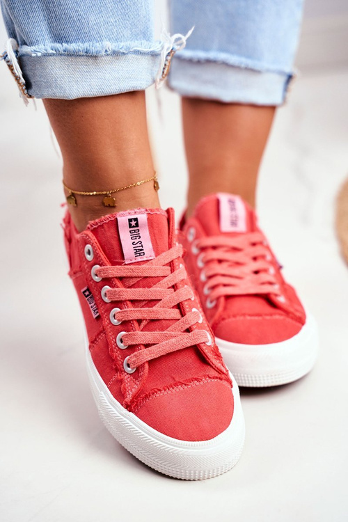 Women's Sneakers Big Star Red DD274449