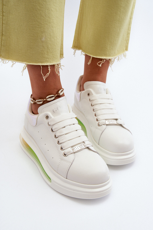 Women's Leather Sneakers GOE NN2N4029 White