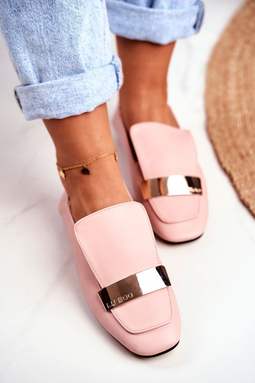 Lu Boo Women's Lords Pink Gold Badge Harlem