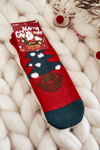 Children's Christmas Socks Cosas Christmas Tree White and Green 