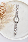Steel Massive Watch With Zircons Giorgio&Dario Gold