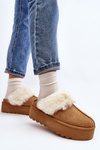 Women's snow boots with a thick sole Camel Starlyn