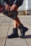 Women’s Boots Grunge Black Victory