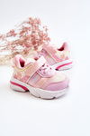 Children's Light Sport Shoes With Velcro Pink Akella