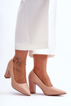 Classic Heels On A Heel Nude Odessa
