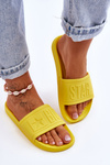 Women's Slippers Big Star HH274A040 Yellow