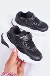 Sportowe Buty Dziecięce Młodzieżowe Czarne ABCKIDS B933204077