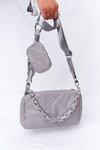 Small Shoulder Bag With A Sachet Barcelona Grey