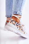 Low Sneakers Tied in Fruit White Amissa