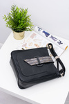 Women's Handbag Black Monnari Letter Bag