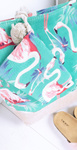 Beach Large Mint Handbag Bag Bag Women's Flamingos
