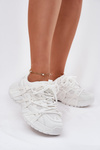 Women's Sneakers With Double Lacing White Onivetta