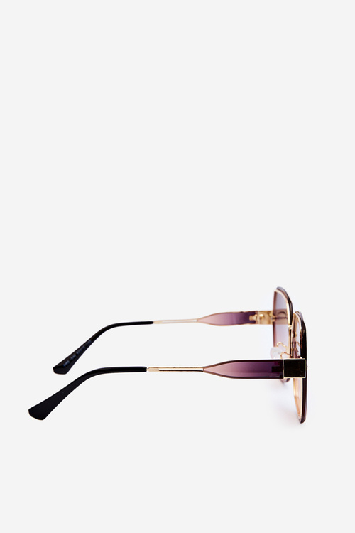 Women's Sunglasses with Gradient Lenses UV400 Brown