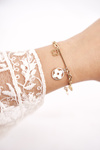 Women's Bracelet Celebrity Gold Clover Bellissimo