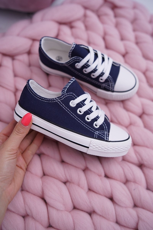 Kids' Classic Sneakers Navy Blue Filemon