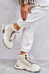 Women's High Sport Shoes GOE KK2N4097 light beige