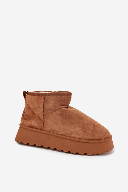 Damskie Śniegowce Na Platformie Camel Celyra