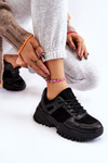 Buty Sportowe Sneakersy Modne Czarne Frezio