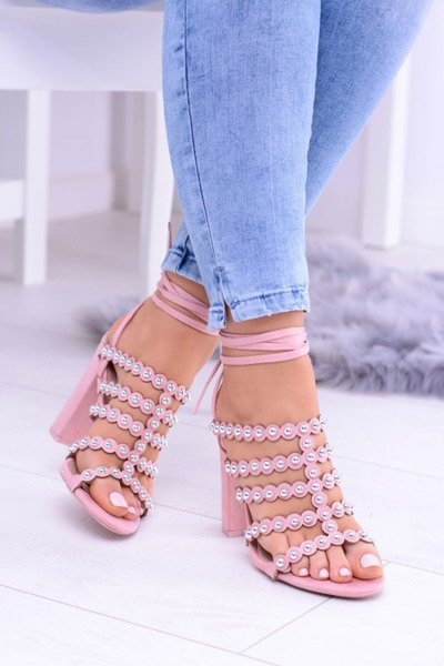 Pink Women's Stiletto Sandals Ysmira
