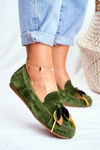 Women's Loafers Maciejka Leather Green 04494-09/00-5