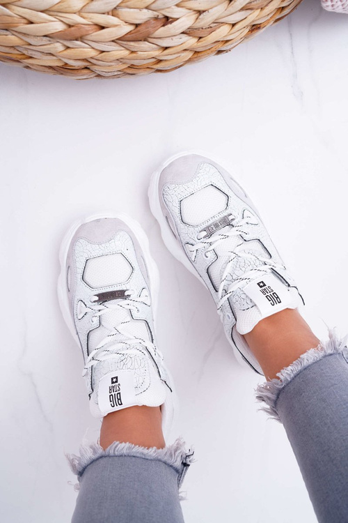 Women's Sports Shoes Big Star by Daniel Lopez White FF274430