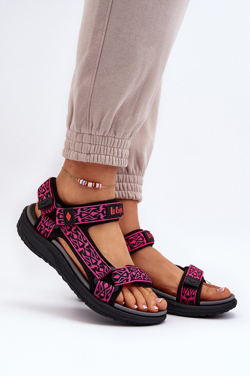 Sandały Damskie Fuksja Lee Cooper LCW-24-34-2608