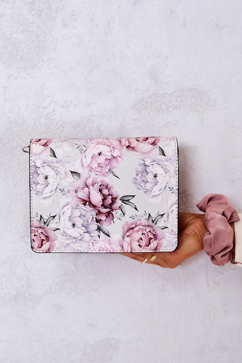 Bag NOBO NBAG-M1070-CM04 White With Flowers