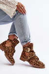 Lu Boo Suede Boots With Cutouts Panther Rock Girl