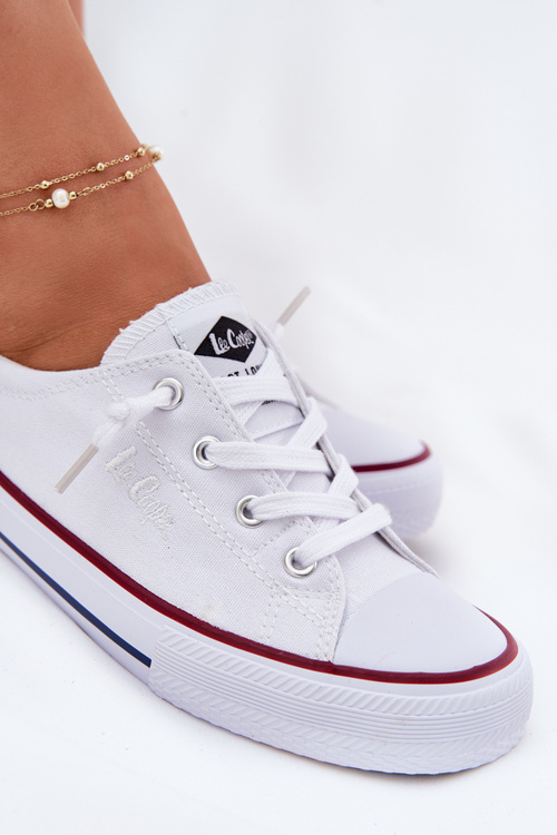 Women's Fabric Sneakers Lee Cooper LCW-25-02-3296L White