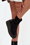 Women's Platform Boots Vinceza 58596 Black