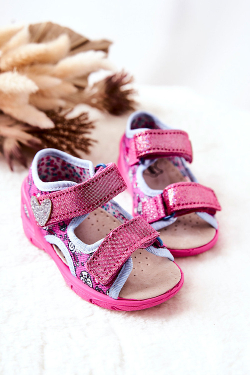 Befado Velcro sandals 065X147 Pink