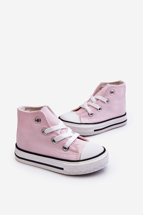Children's High Sneakers Light pink Filemon