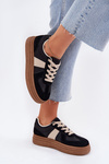 Women's Platform Sneakers Black Dovina