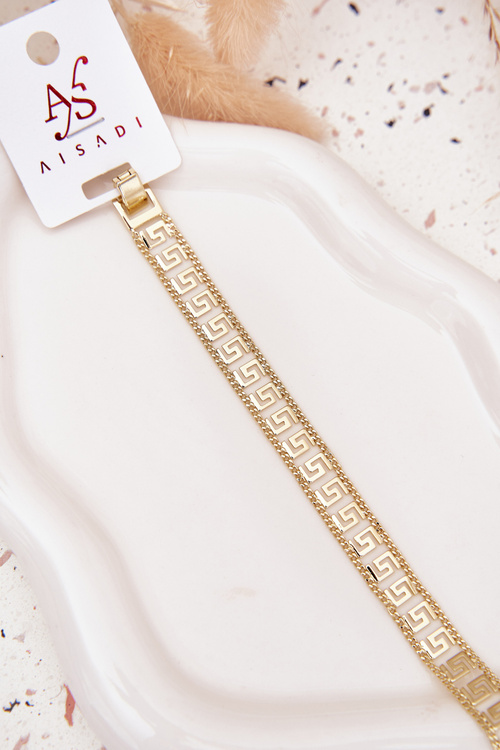 Damska Bransoletka Stal Chirurgiczna Zlota