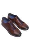 Men's Casual Leather Half Shoes Nikopol Brown 1730