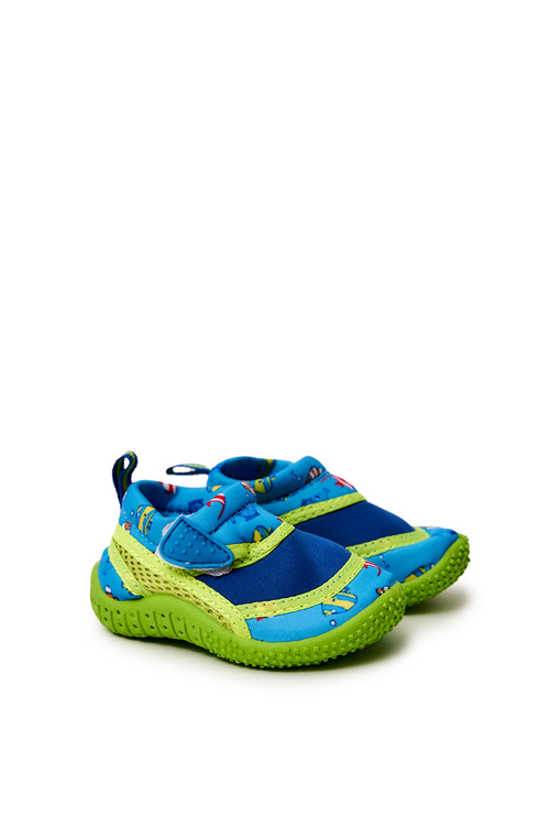 Buty Sportowe Do Wody Dziecięce Niebieskie ProWater 21-37-020B