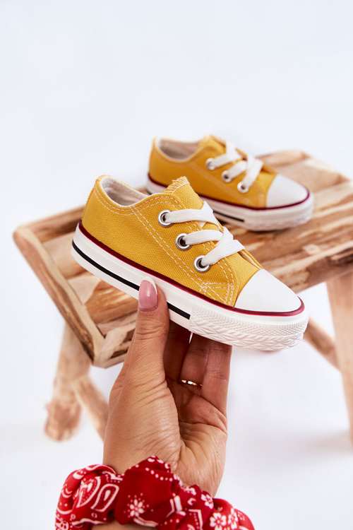 Kids Classic Sneakers Yellow Filemon