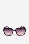Women's Gradient Sunglasses UV400 Brown-Black