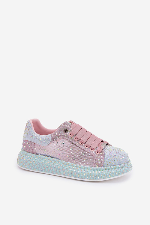 Embellished platform sneakers GOE RR2N4009 Multicolor