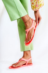 Women's Sandals Neon Orange Sonner