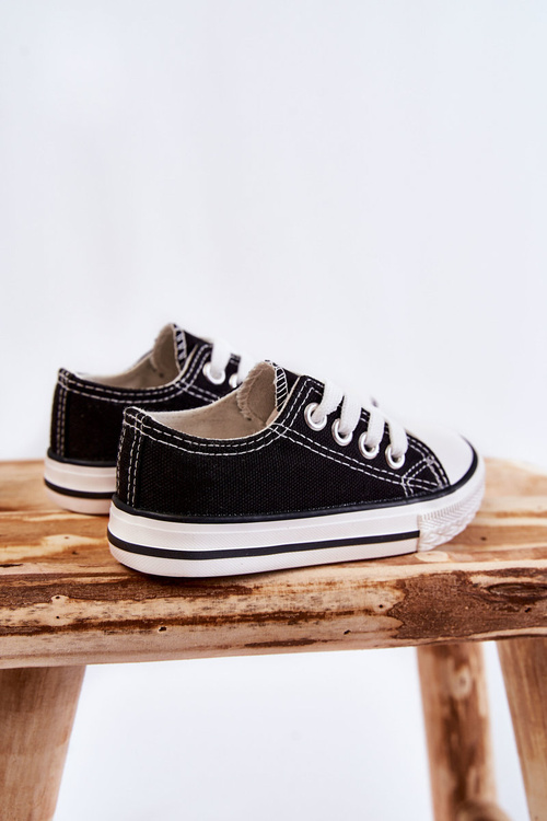 Kids Classic Sneakers Black Filemon