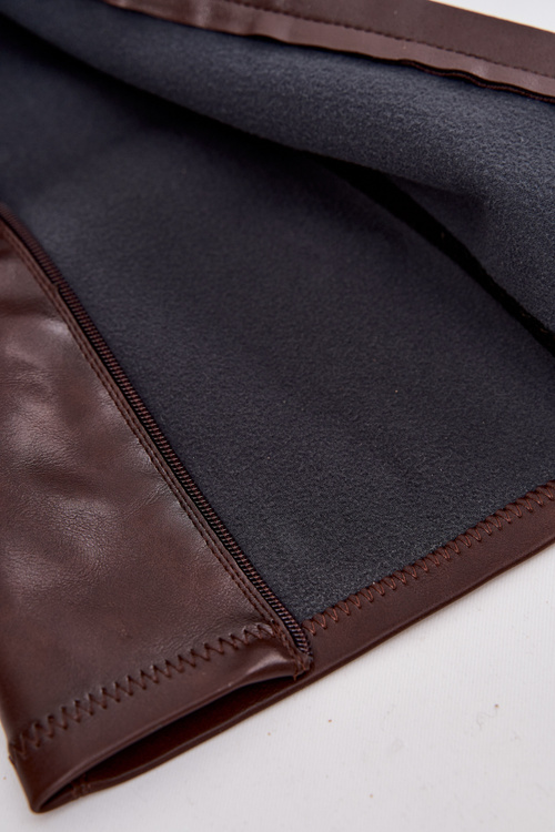 Women's Boots Made of Eco Leather Chocolate Oceana