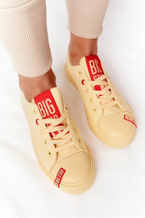 Women's Sneakers BIG STAR HH274680 Yellow