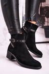 Women’s Boots Sergio Leone Suede Black BT615