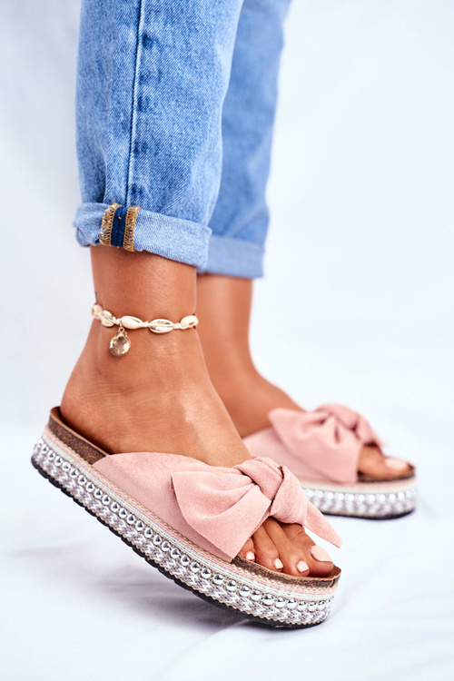 Women's Slides High Pink Mortigo