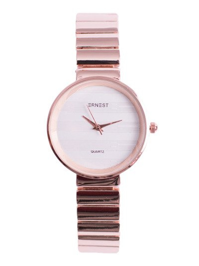Women's Watch Ernest Claudie Pink Gold White Dial