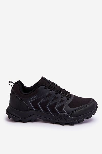 Men's Softshell Trekking Sports Shoes Black Jack