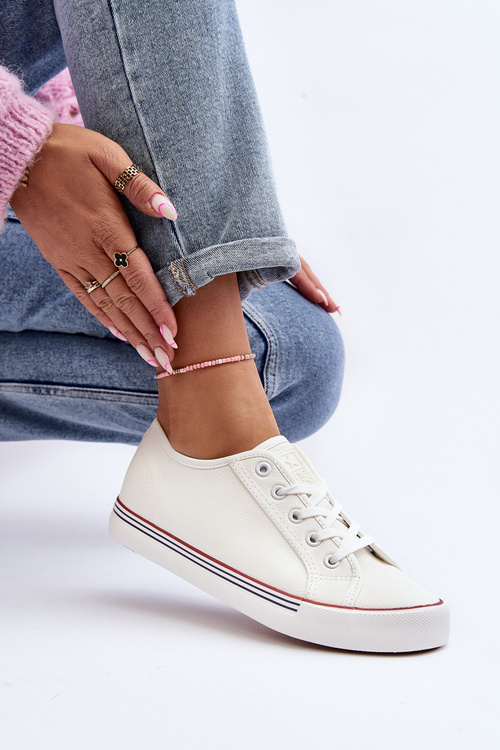 Women's Sneakers Made of Eco Leather White Lirean