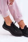 Women Slip On Sports Shoes Black Galdia
