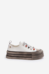 Women's Platform Sneakers GOE NN2N4054 White